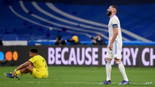 بنزيما يدخل قائمة أساطير ريال مدريد بتسجيله 41 هدفا خلال الموسم الجاري