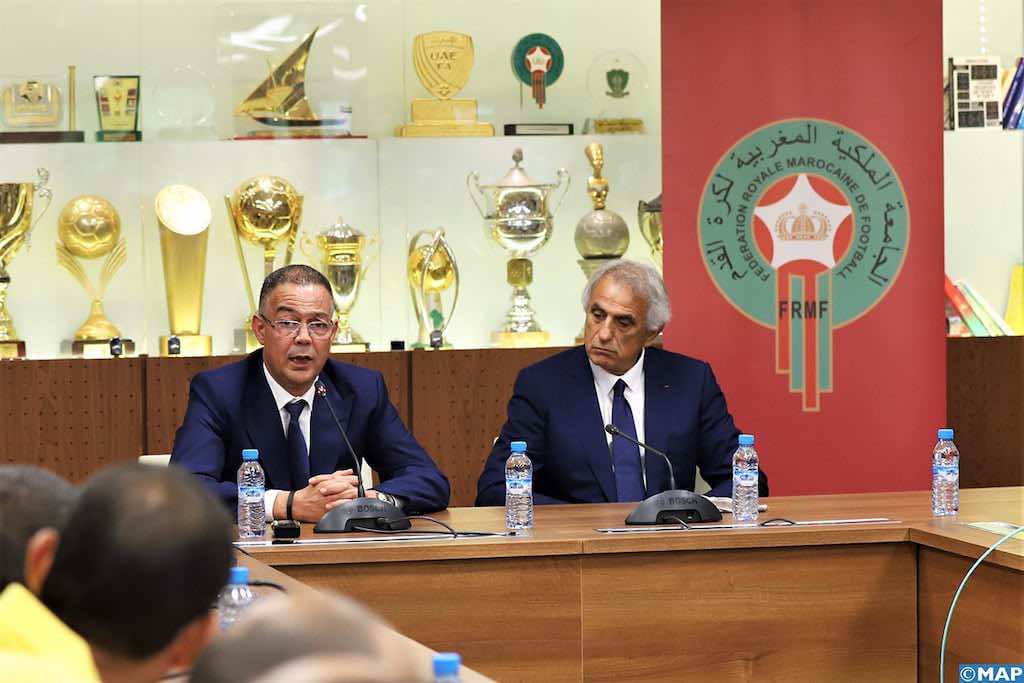 لقجع: خاليلوزيتش حاليا هو المدرب للمنتخب والباب مفتوح لجميع اللاعبين