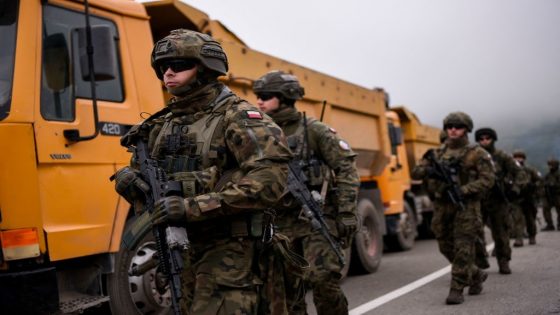 كوسوفو تتهم صربيا بقصف دورية لها بقنابل على الحدود