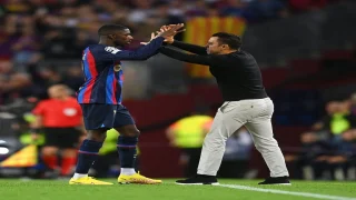 في مباراة الحياة او الموت تعادل فريق برشلونة مع انتر ميلان ب 3/3