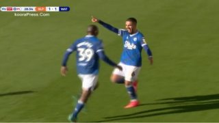 شاهد هدف جميل لعمران لوزا العالمي في مرمى بلاكبول