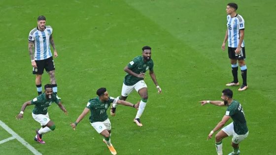 مونديال قطر 2022 .. السعودية تنتصر على الأرجنتين رغم أنف الحكم