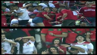 شرطة الشارقة “تقبض” على مشجع مغربي حضر مباراة المغرب وجورجيا (صورة)