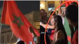 “قربالة”..شجار بين جماهير المغرب والجزائر في قطر بسبب العلم المغربي