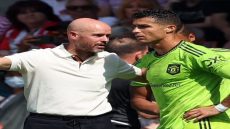 كريستيانو انا لا احترم تين هاخ