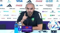 الركراكي يوجه رسالة للجمهور المغربي وهذا ماقاله عن الزلزولي (فيديو)