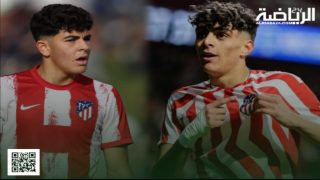 مشاركة الريحاني والجباري في تدريبات أتلتيكو مدريد استعداداً لمواجهة أتلتيك بلباو